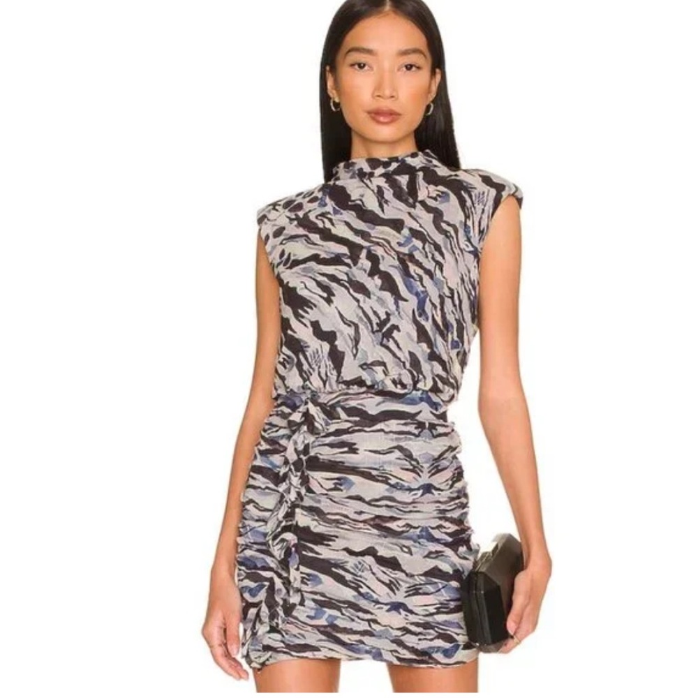 All Saints Lillita Oniyuri Mini Tulle Dress US 4
